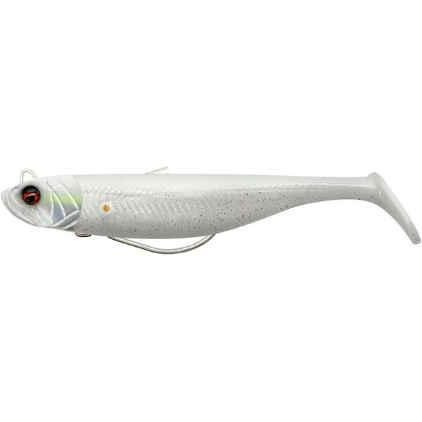 Nalucă Soft Shad Minnow Savage Gear - Sinking, White Pearl Silver - 1
