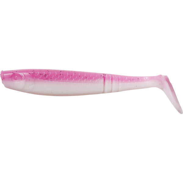 Năluca Soft Shad Paddle Tail Ron Thompson - 8cm, UV Pink White, 4 buc