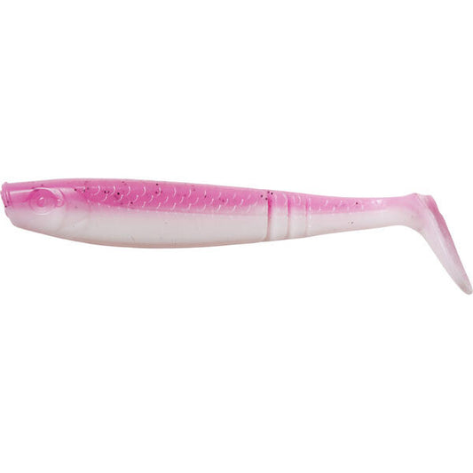 Năluca Soft Shad Paddle Tail Ron Thompson - 8cm, UV Pink White, 4 buc