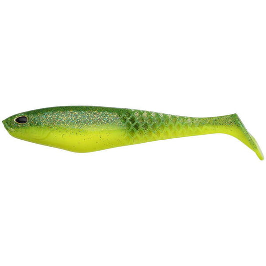 Nălucă Soft Shad PowerBait Berkley - Lime Chartreuse, Atracție Maximă