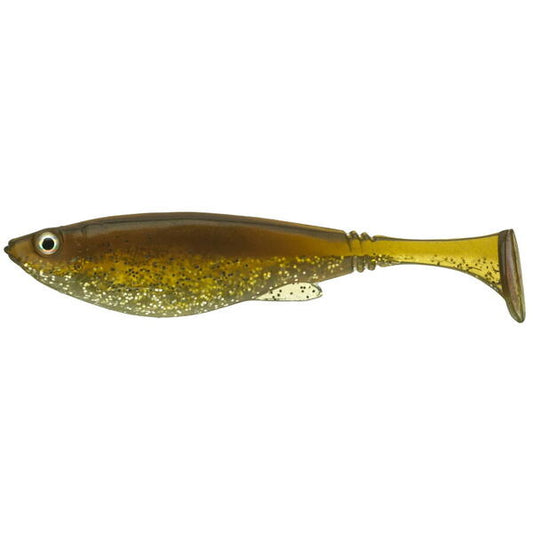 Năluca Soft Shad Prorex Belly DAIWA - Golden Shiner, Atracție Maximă