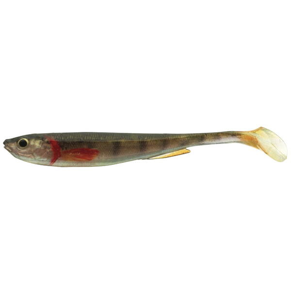 Nalucă Soft Shad Prorex Real Slim Live DAIWA - 10,5cm, Gold Perch
