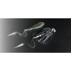 Nalucă Soft Shad RHYTHM GRUB JACKALL - Atrage Prădători, Culoare Realistă - 3