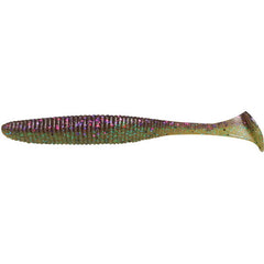 Nalucă Soft Shad Rhythm Wave JACKALL - Vibrație Intensă, 2.8inch
