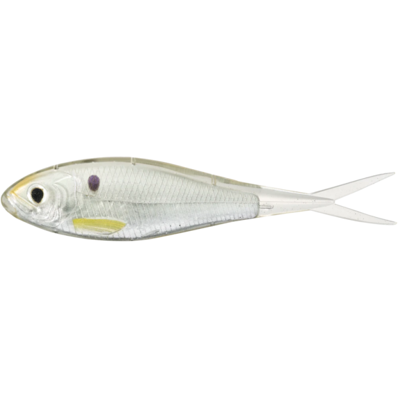 Nalucă Soft Skip Shad LIVE TARGET - Acțiune Ireală, Argintiu/Perlă - 1