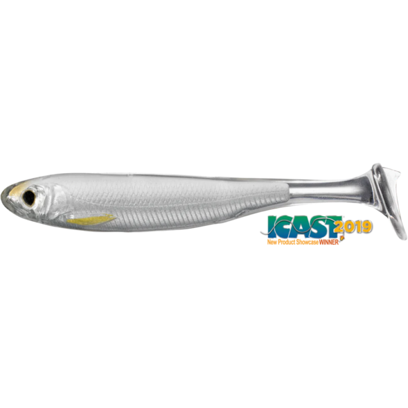 Nalucă Soft Slowroll Shiner Paddle Tail LIVE TARGET - Acțiune Realistă