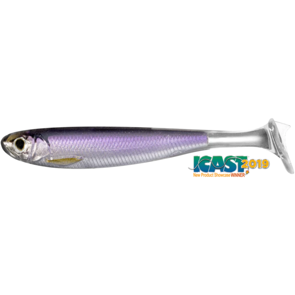 Nalucă Soft Slowroll Shiner Paddle Tail Live Target - Atracție irezistibilă