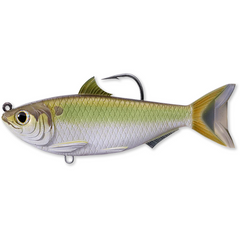 Nalucă Soft Threadfin Shad Swimbait LIVE TARGET - Realism Uimitor, 9.5cm