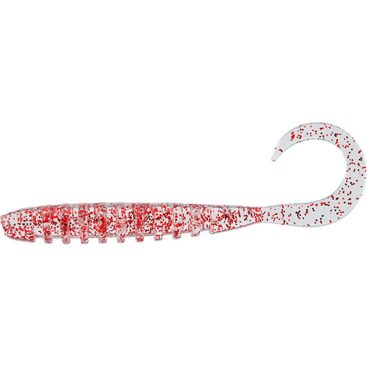 Nălucă Soft Tide Curly Jackall - 2 inch, Acțiune Vibrație