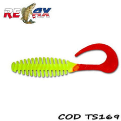 Nălucă Soft Turbo Twister Grub Tackle - 11cm, Acțiune Vibrație