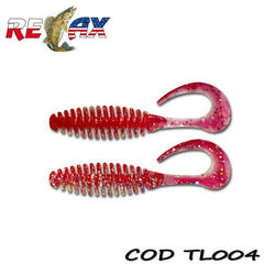 Nalucă Soft Turbo Twister Grub Tackle - 11cm, Flexibilă, 4buc/pl