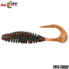 Nalucă Soft Turbo Twister Grub Tackle - Vibrație Intensă, 11cm