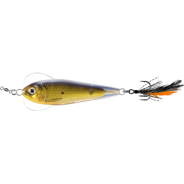 Naluci Live Target Flutter Shad 5.5cm - Sinking, Acțiune Naturală