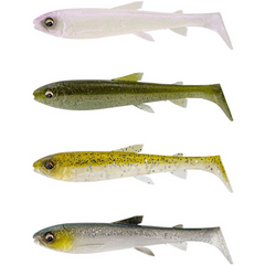 Năluci Soft 3D Whitefish Mix Savage Gear - 9cm, Atracție Garantată