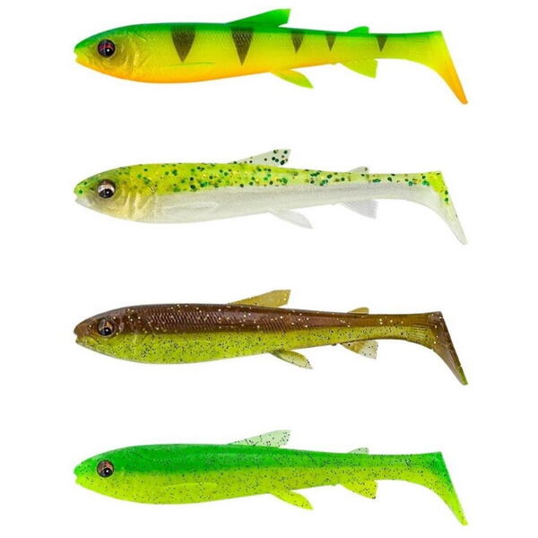 Năluci Soft 3D Whitefish Mix Savage Gear - Realism Iresistibil, 9cm/7g