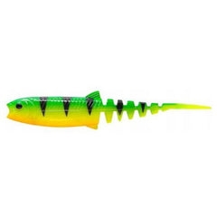 Naluci Soft Cannibal Minnow Savage Gear - Pachet 4 buc, Firetiger