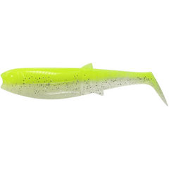 Năluci Soft Cannibal Savage Gear - 6.8cm, Galben Fluor, Glow