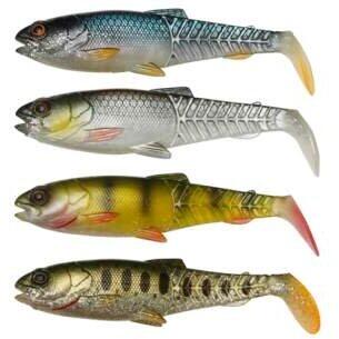 Năluci Soft Cannibal Shad Craft Savage Gear - Set 3buc, Apă Tulbure - 2