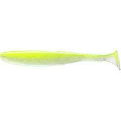 Năluci Soft D-FIN 7.5cm Daiwa - UV Lime Pearl, Pentru Prădători