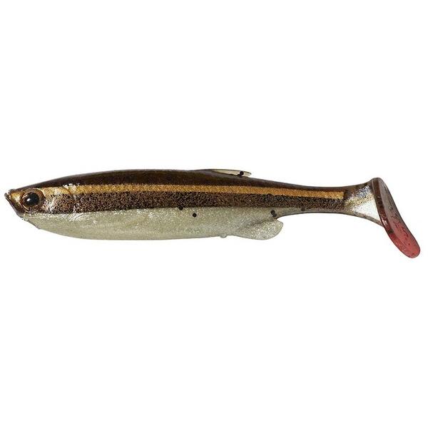 Năluci Soft FAT MINNOW T-TAIL Savage Gear - Acțiune Naturală, 9cm/7g