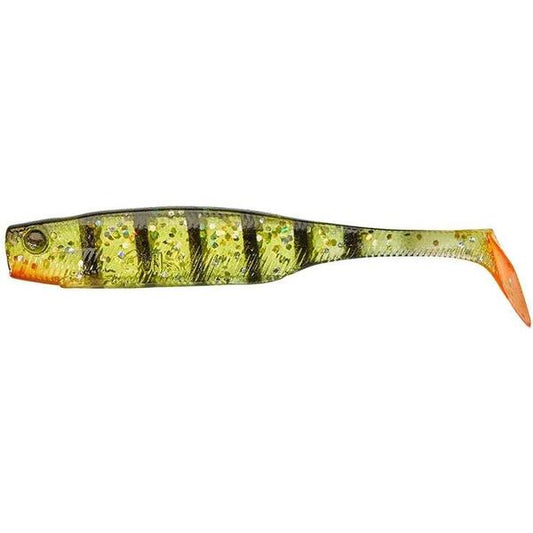 Năluci Soft GUNKI PEPS Sensas - 9cm, Ghost Stripe Perch, 5buc/pl