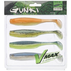 Năluci Soft Gunki Peps SENSAS - Kit Apă Clară, 9cm, 4buc