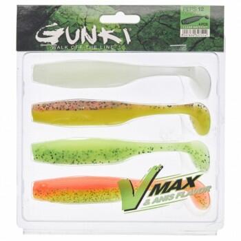 Năluci Soft Gunki Peps SENSAS - Set 4 Bucăți, Apă Întunecată
