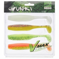 Năluci Soft Gunki Peps SENSAS - Set 4 Bucăți, Apă Întunecată