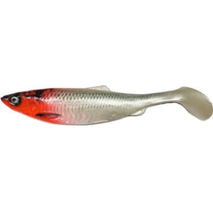 Năluci Soft LB 4D Herring Savage Gear - Cap Roșu, 9cm/5g, 4buc