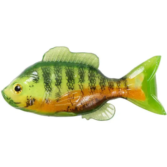 Năluci Soft Naluca Sunfish Live Target - 9.7cm, Set 3 buc, Chart/Orange