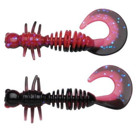 Năluci Soft Power Curly Berkley - Eficiență Pescuit Păstrăv, 4cm