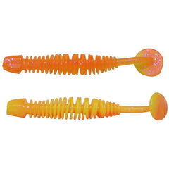 Năluci Soft Power Leech Berkley - Fluo Orange/Yellow, Atracție Maximă