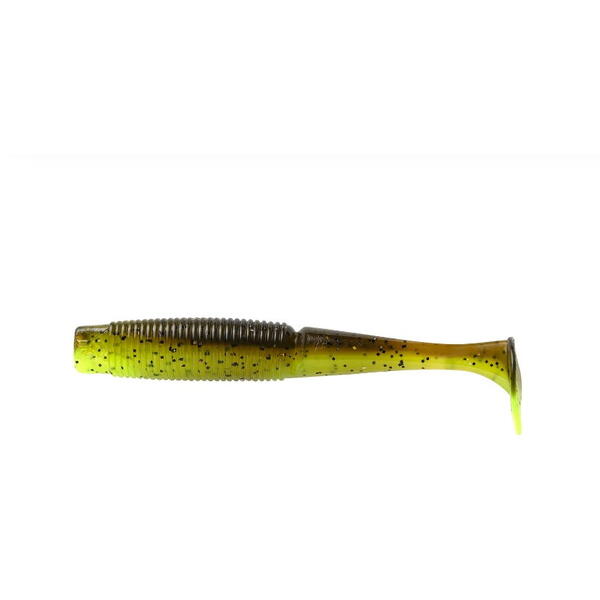 Năluci Soft Shad BaitJunkie Minnow DAIWA - Chartreuse UV, 8cm, 6buc
