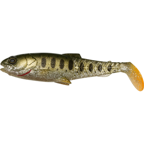 Năluci Soft Shad Craft Cannibal Savage Gear - 6.5cm, 4g, Olive Silver