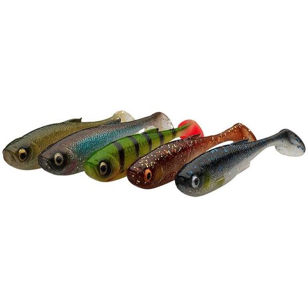 Năluci Soft Shad Craft Savage Gear - 8,8cm, Apă Limpede, 5buc - 2