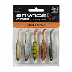 Năluci Soft Shad Craft Savage Gear - 8,8cm, Apă Limpede, 5buc - 3