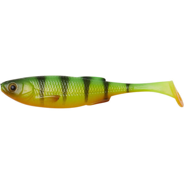 Năluci Soft Shad Craft Savage Gear - 8.8cm, Culoare Firetiger, 5buc