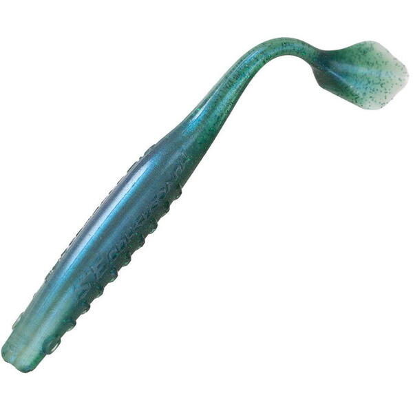 Năluci Soft Shad Hunter Nomura - 9cm Green Pearl, 10 buc