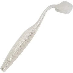 Năluci Soft Shad Hunter Nomura - 9cm, Perlă Albă, 10buc - 2