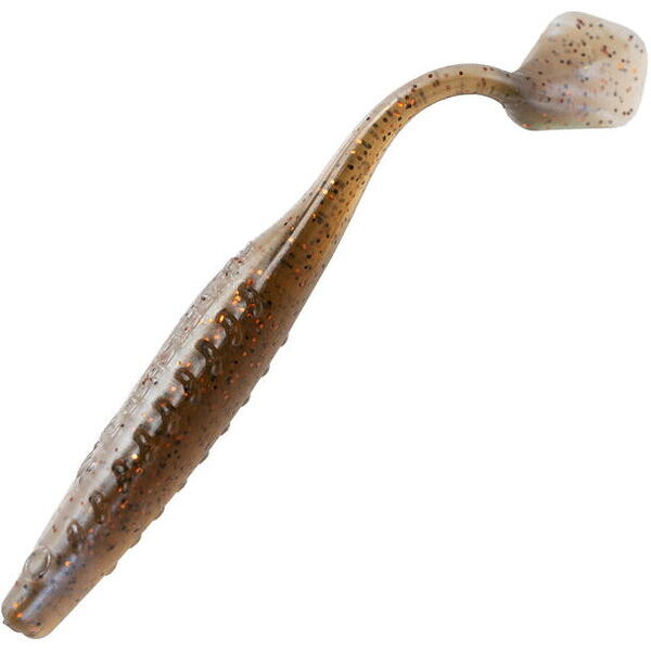 Năluci Soft Shad Hunter Nomura - 9cm, Perlă, Reale, 10buc