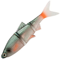 Năluci Soft Shad Joint NOMURA - 10cm Green Silver, 3 bucăți, Atractivitate Maximă