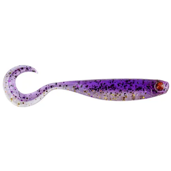 Năluci Soft Shad Mustad Shad Mezashi Curly Tail - Atracție Fatală