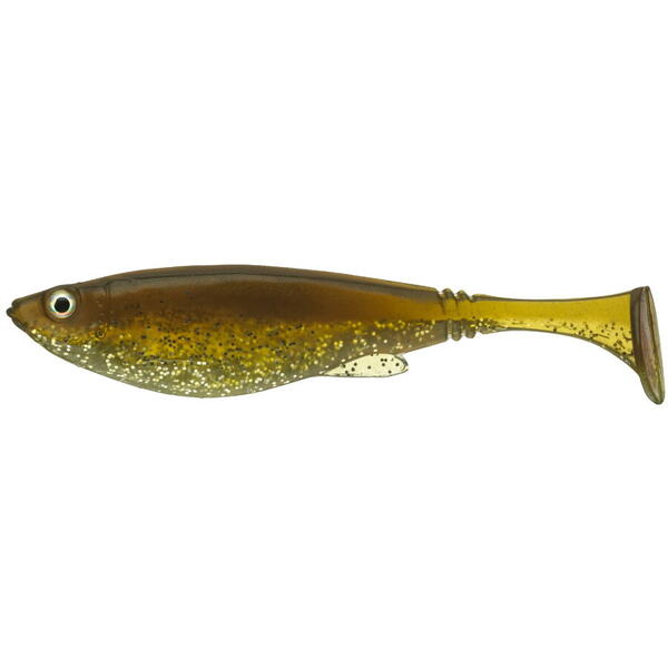 Năluci Soft Shad Prorex Belly DAIWA - Golden Shiner, 11cm, 4buc
