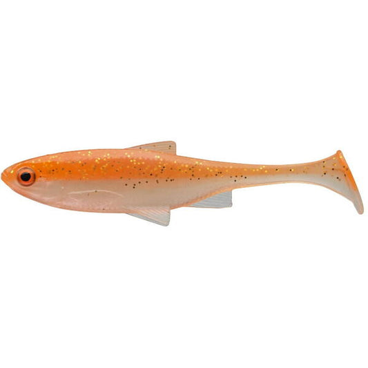 Năluci Soft Shad PX Live Roach Daiwa - 8.5cm, UV Gold Fish, 5buc