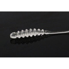Năluci Soft Shad Tidebeat 1.5inch Jackall - Clear Glow Crush, 10buc - 3