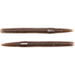Năluci Soft Stick Worm Live Target - Brown/Black, 7.6cm