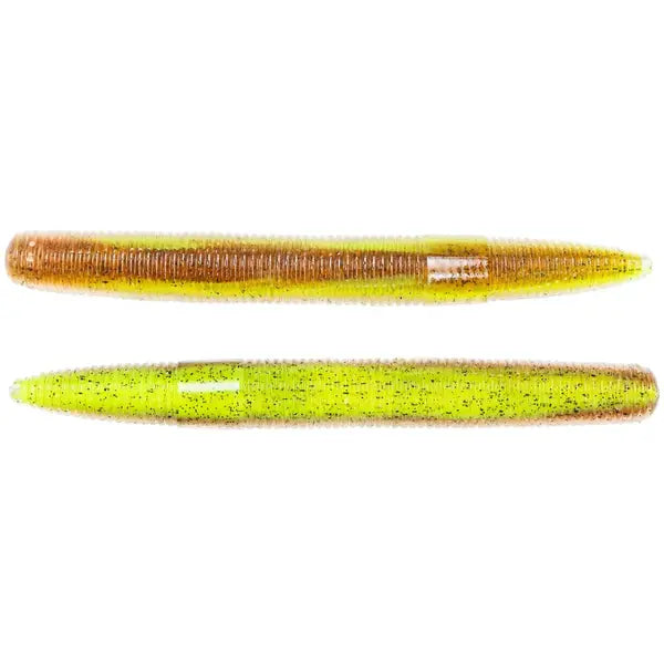 Năluci Soft Stick Worm Live Target - Chart/Brown, 7,6cm