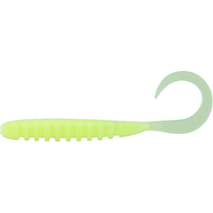Năluci Soft Tide Curly Jackall - 2 Inch, Glow Chart, 8buc/pl - 1