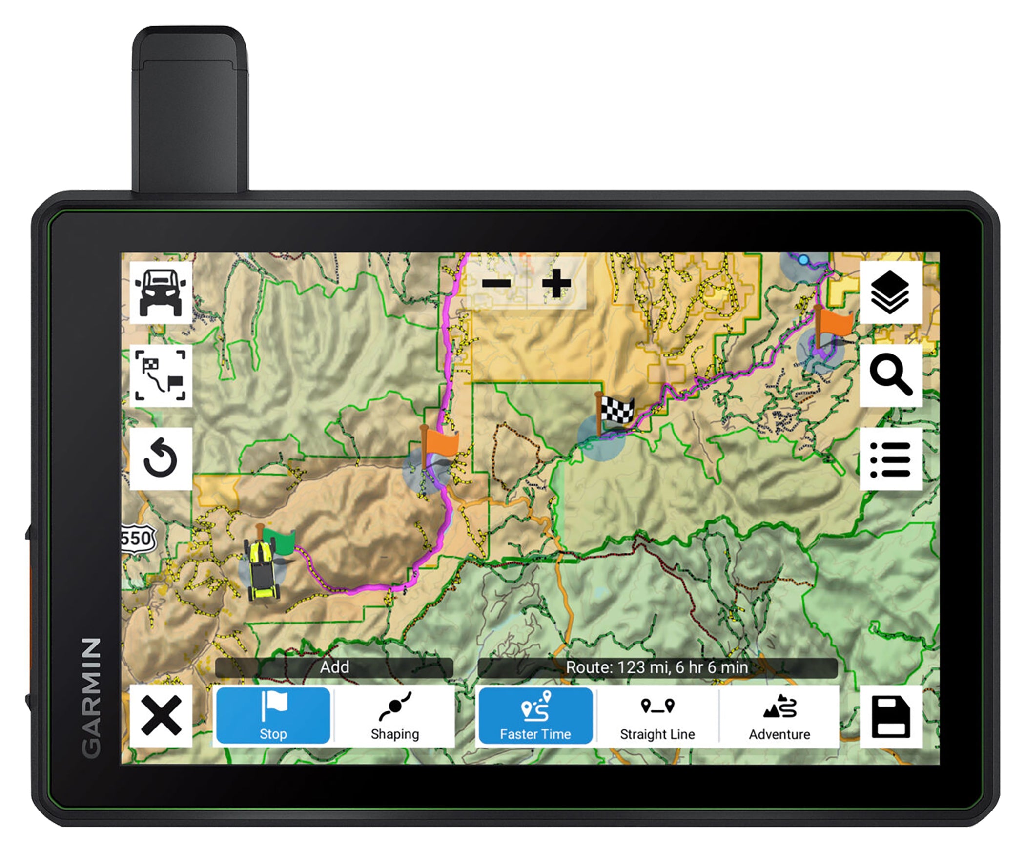 Navigație GPS Tread SxS Edition - Off-road, Group Ride, InReach