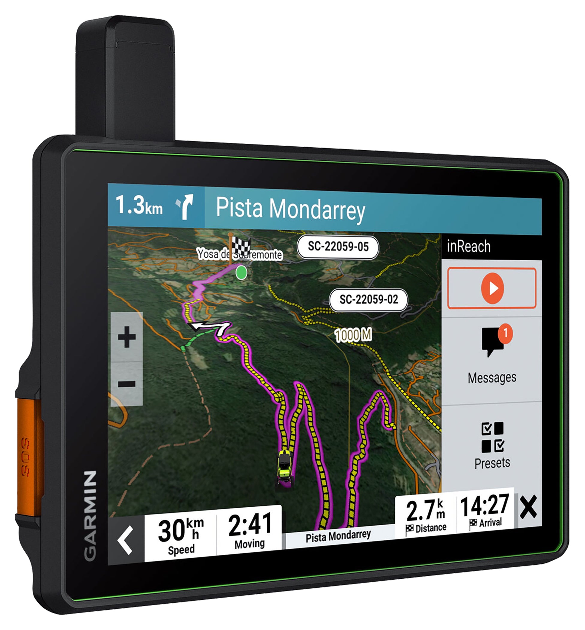 Navigație GPS Tread SxS Edition - Off-road, Group Ride, InReach